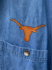 Vintage 90s Denim UT Longhorns  Button Down (XL)
