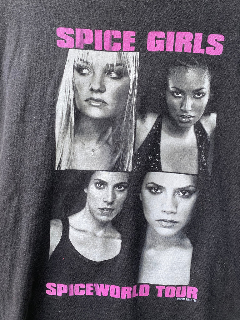 Vintage 90s Spice Girls Spiceworld Tour Baby Tee (S/M)