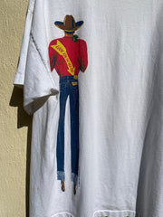 RARE Vintage 90s Levis Big Saddle-Man Tee (XL)