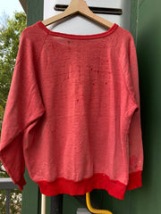 Vintage 90s Distressed Hugo Boss Painters Sweatshirt (L/XL)