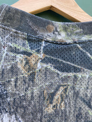Vintage 90s Camo Thermal Tee (S/M)