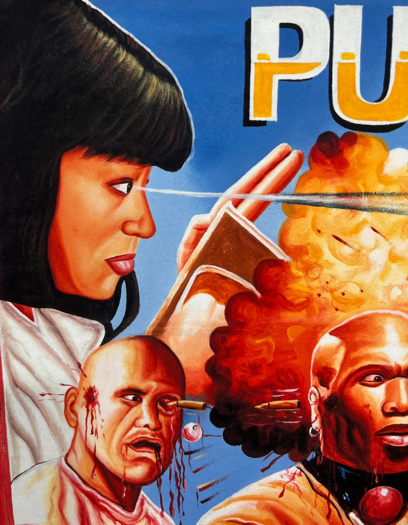Pulp Fiction - Limited Edition Archival Giclée Print from Static Medium by Salvation
