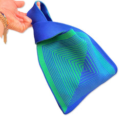 Y2K Blue Handheld Bag