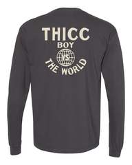 Austin Eater Graphite Long Sleeve Tee