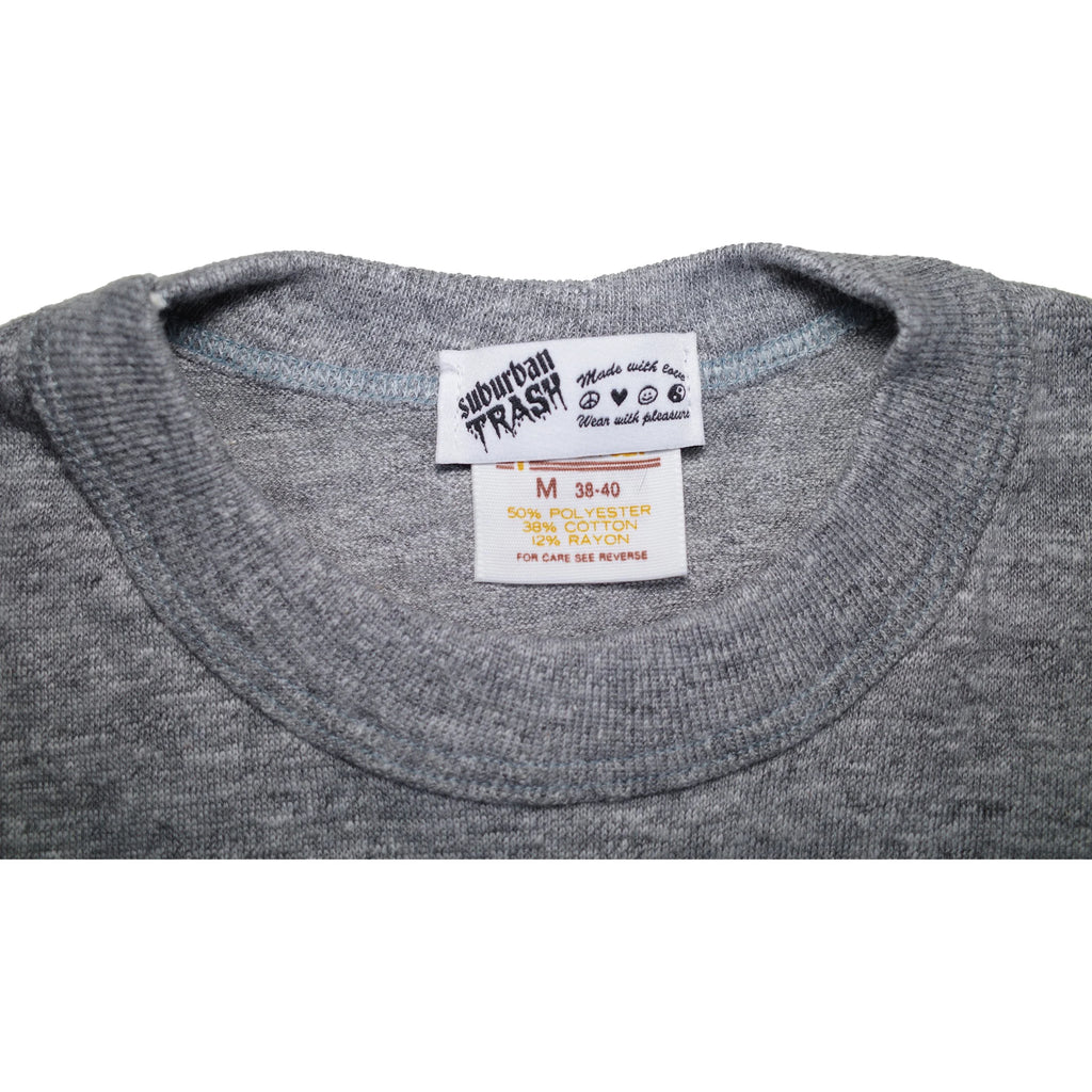 Need You Tonight - Heather Gray Crop (Black)
