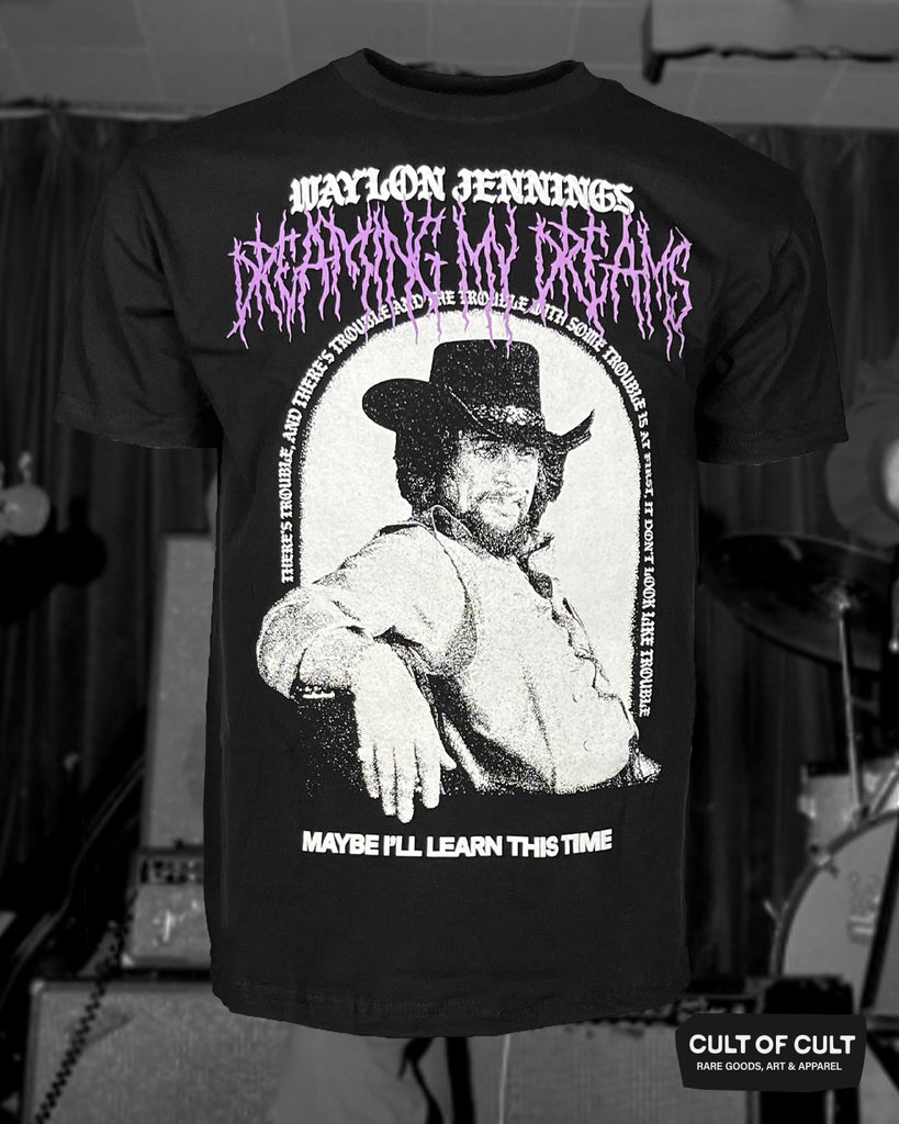 Waylon Jennings Dreaming My Dreams T-Shirt