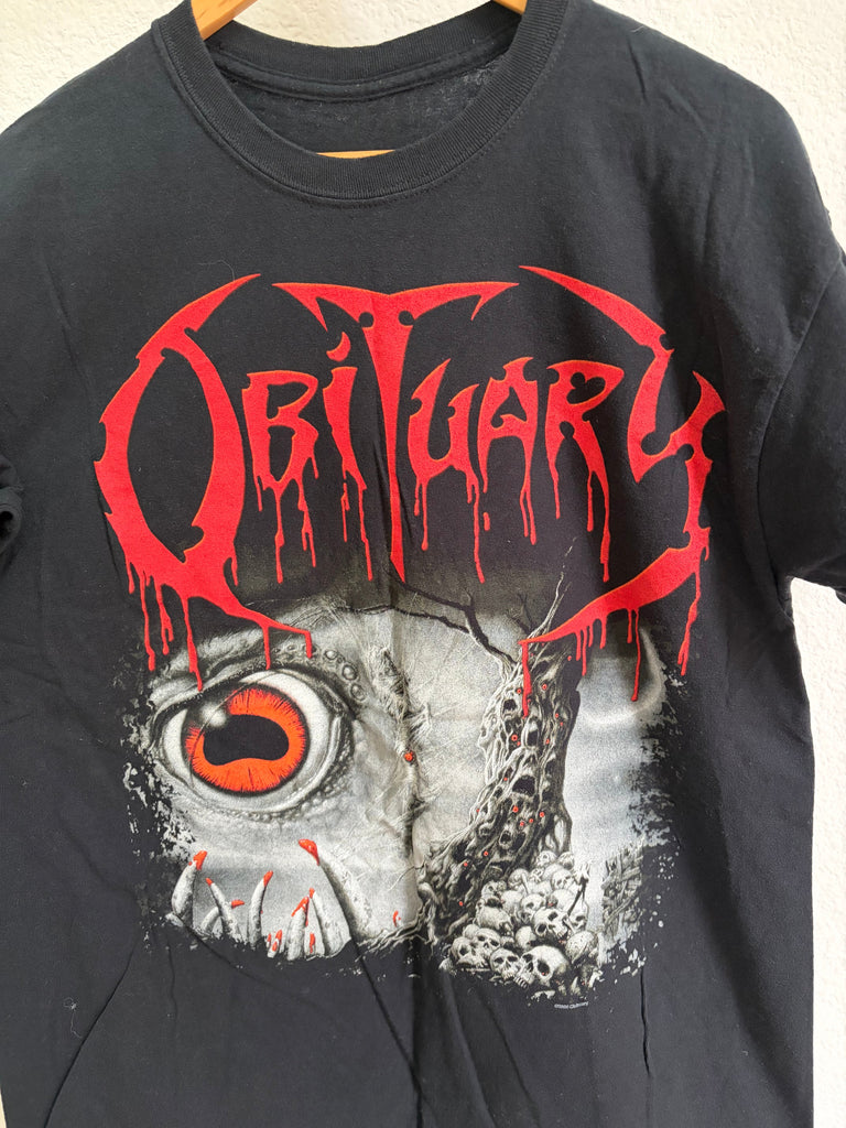Vintage Y2K Obituary Band Tee (M/L)