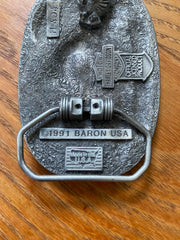80s Harley Davidson Belt Buckle (OS)