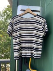 Vintage 80s Cropped Sweater Top (S/M)