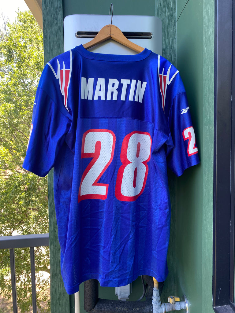 Vintage 90s New England Patriots Curtis Martin Jersey (L/XL)
