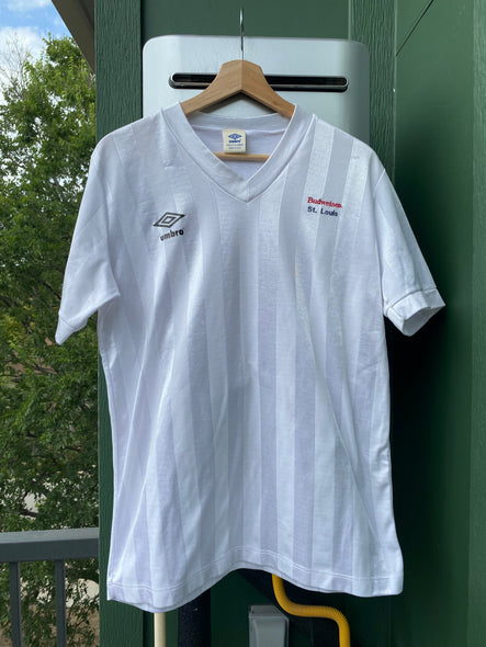Vintage 90s Budweiser St. Louis Umbro Soccer Jersey (M/L)