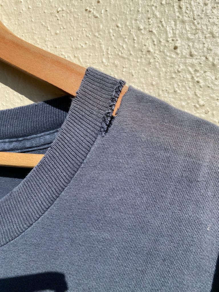 90s Harley Davidson Faded Black Pocket Tee (XL)