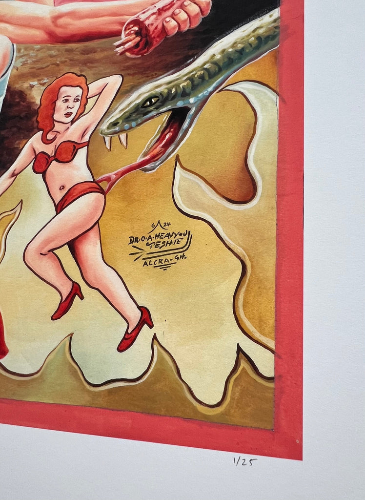 Cry-Baby - Limited Edition Archival Giclée Print from Static Medium by Heavy J