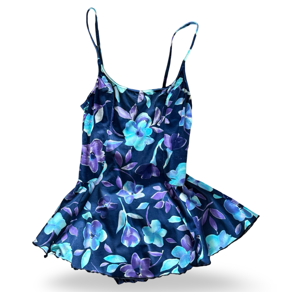 Vintage 80s Floral Swim Dress – Feels So Good Vintage 80s Floral Swim Dress – Feels So Good