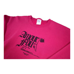 Amour Fou: Cranberry Crewneck