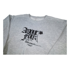 Amour Fou: Heather Gray Crewneck