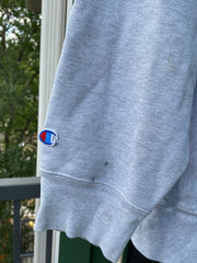 Vintage Y2K Brandeis Reverse Weave Hoodie (XL)