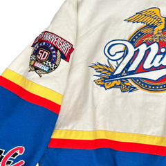 Vintage 98" Miller Light NASCAR Winston Cup Series 50th Anniversary Jacket