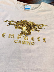 Vintage 90s Empress Casino Cropped Tee