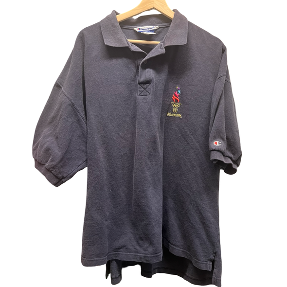 Vintage 1996 Atlanta Olympics Knit Polo (XL)