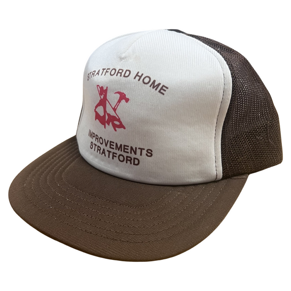Vintage Stratford Home Improvements Trucker Hat