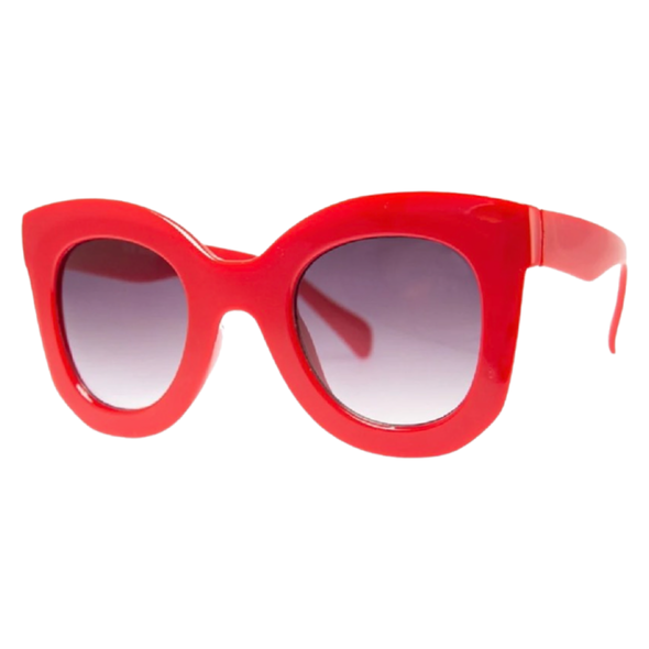 Rave On Sunglasses - Red