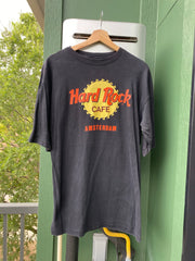 Vintage 90s Amsterdam Hard Rock Cafe Tee (M)