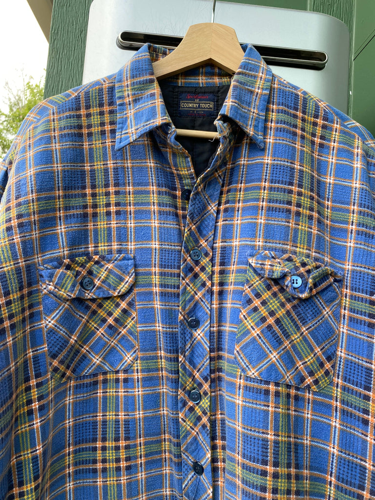 Vintage 80s Flannel Shirt (L/XL)