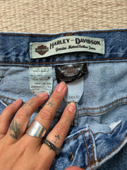 Vintage 90s Harley Davidson Jeans (34)