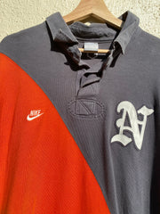 Y2K Nike Netherlands Soccer Kit Rugby Style Shirt (XL)
