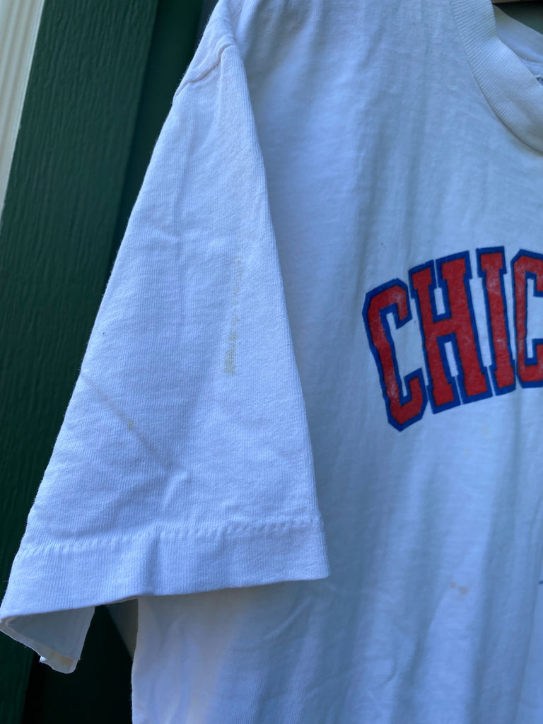 Vintage 80s Chicago Cubs Tee (L/XL)