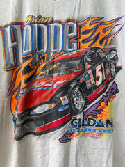 Vintage Y2K Brian Hoppe Nascar Tee (XL)