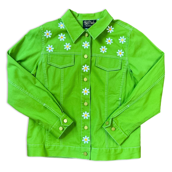 Vintage 70s Bob Mack Daisy Jacket