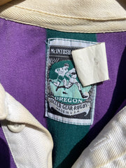 Vintage McIntosh & Seymour Striped Rugby Shirt (XL)