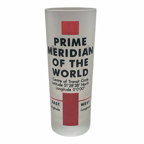 Vintage Prime Meridian Shot Glass