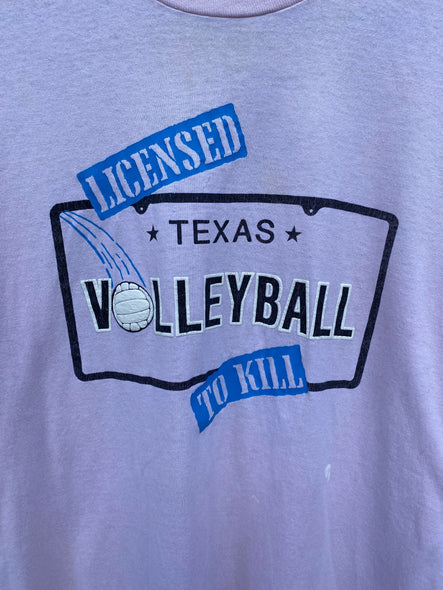 Vintage 80s Texas Volleyball Tee (S/M)