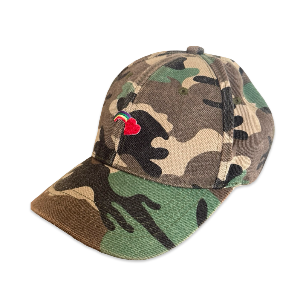 Vintage Camo Rainbow Cap