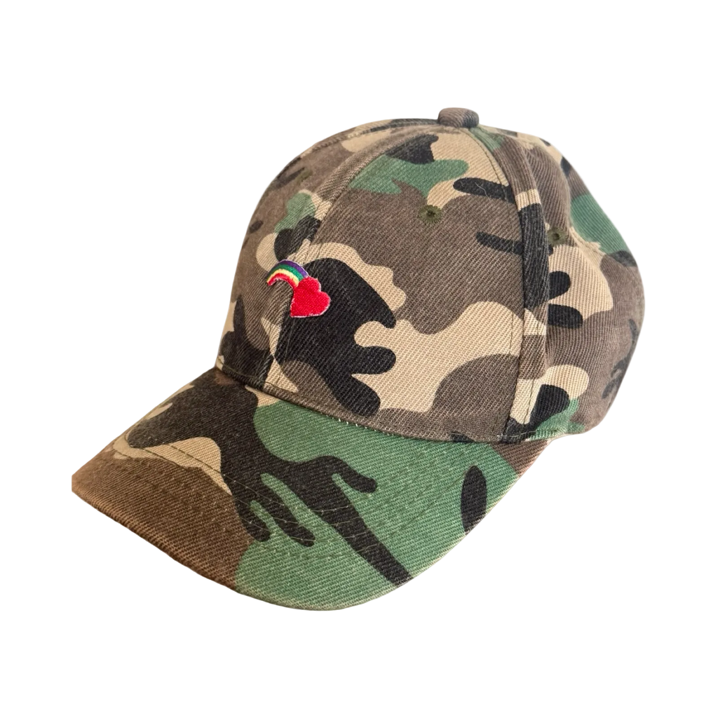 Vintage Camo Rainbow Cap