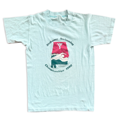 Vintage 80s Alabama Swim Championship Tee