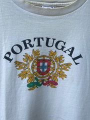 Vintage 90s Distressed Portugal Tee (L/XL)