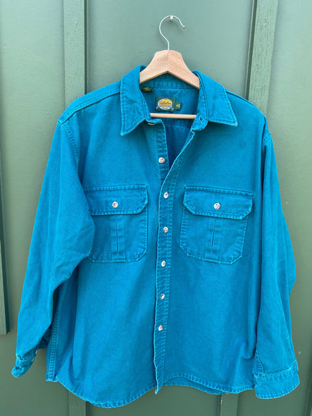 Vintage 90s Cabela's Chamois Heavyweight Button Down (XL)