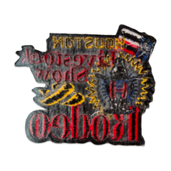 Vintage 90s Houston Livestock and Rodeo Patch