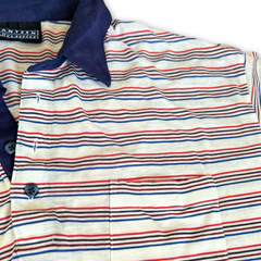 Vintage 90s Jantzen Striped Polo