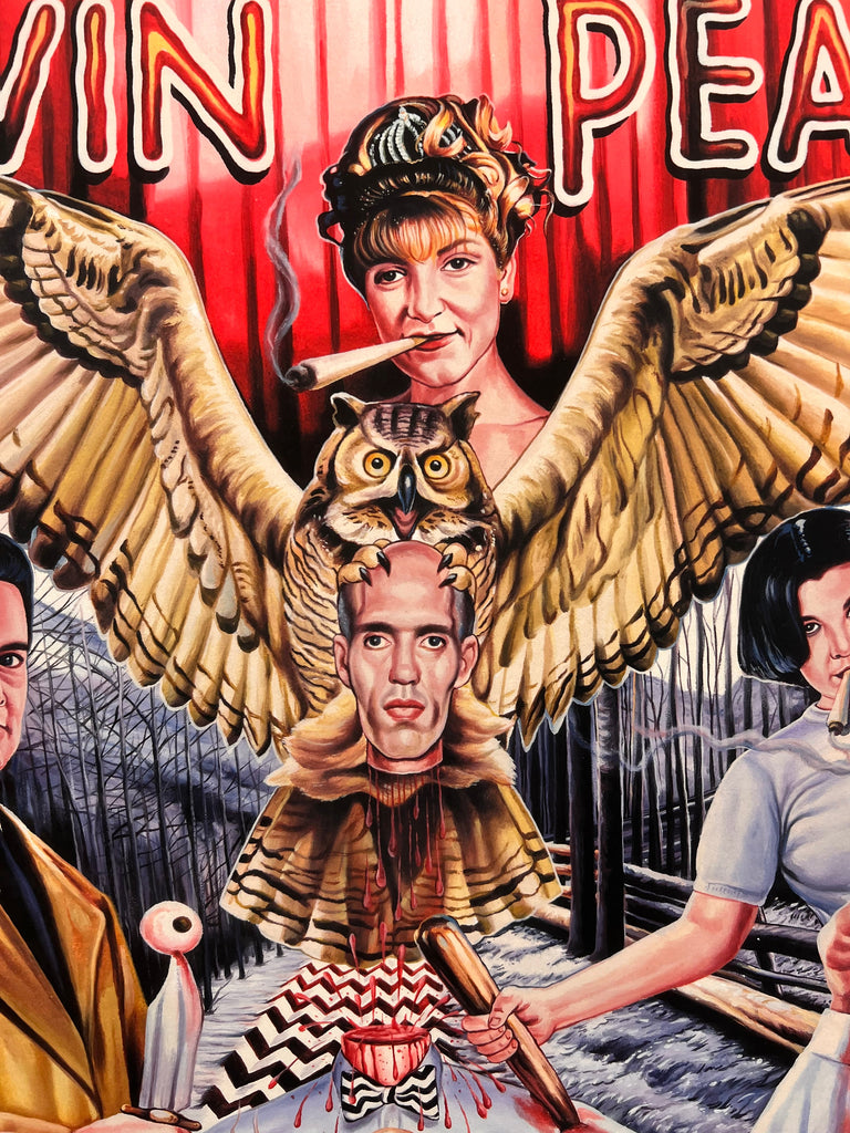 Twin Peaks Print Set - 2 Limited Edition Archival Giclée Prints by C.A. Wisely
