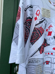 Vintage 90s Casino AOP Tee (XL)