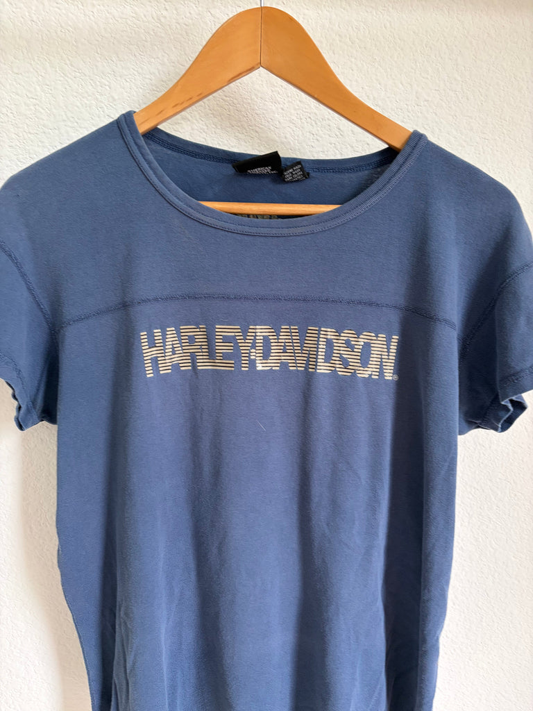 Vintage 90s Harley Davidson Cropped Tee (S/M)