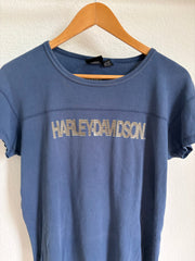 Vintage 90s Harley Davidson Cropped Tee (S/M)