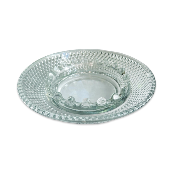 Vintage Glass Bubble Ashtray