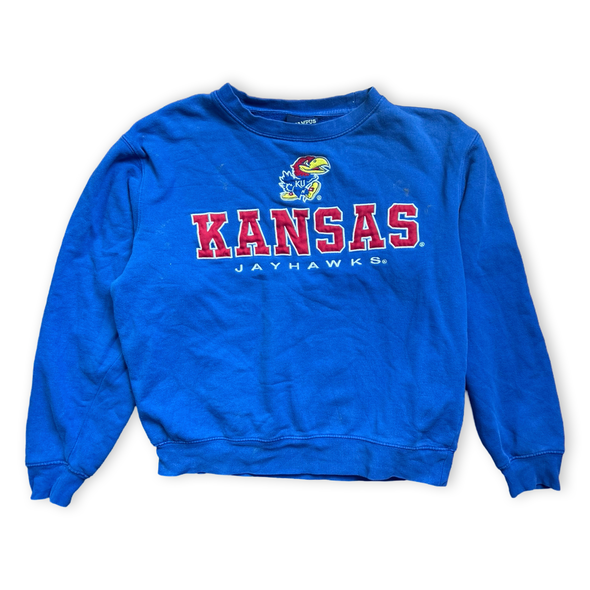 Vintage Kansas Jayhocks Crewneck