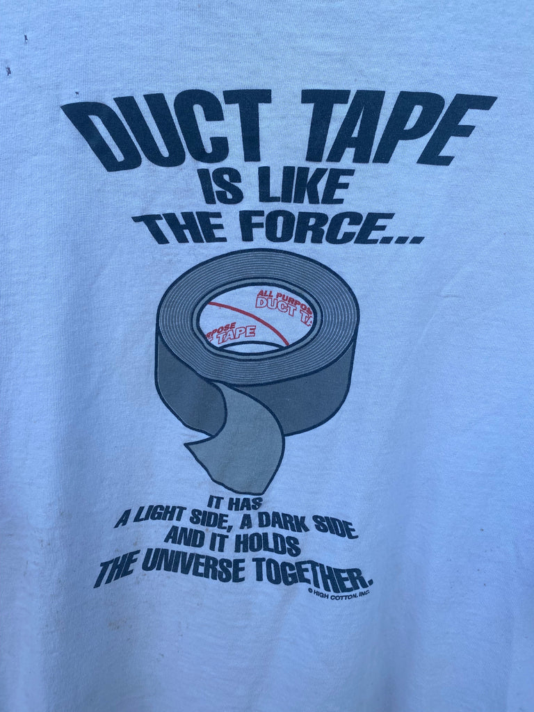 Vintage 90s Duct Tape "The Force" Tee (M/L)